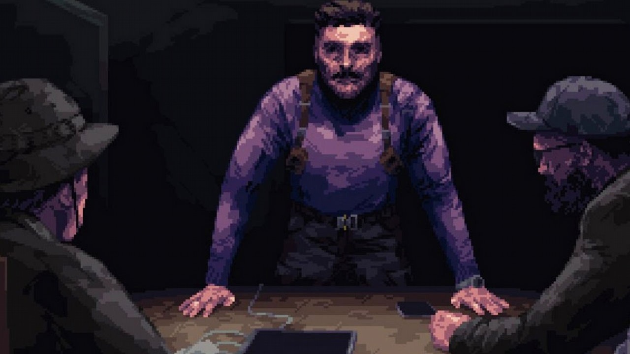 Darmowy Intravenous 2: Mercenarism to strzelanka z bezwzględnym najemnikiem, źródło grafiki: Explosive Squat Games..