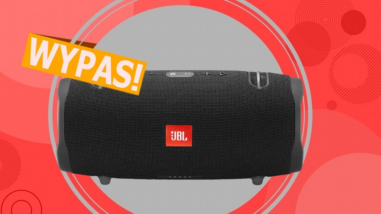 Głośnik bezprzewodowy w takiej cenie to hit. Promocja na JBL Xtreme 2, źródło grafiki: JBL; materiały promocyjne.