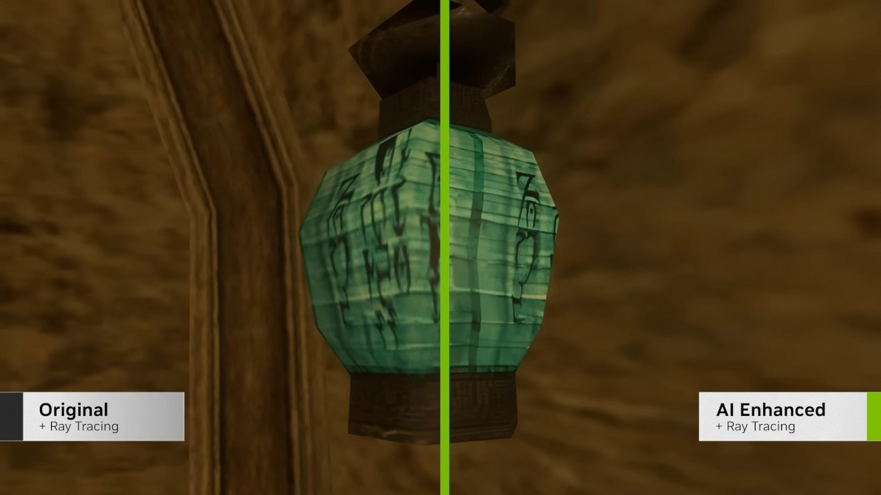 Klasyczne gry wpięknieją dzięki RTX Remix. Nvidia udostępniła platformę za darmo w wersji beta, źródło grafiki: Nvidia.