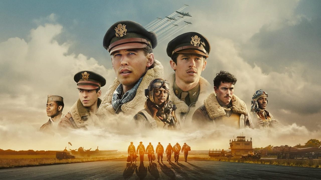 Jak Masters of the Air pokrywa się z Kompanią braci? Seriale mają pewne wspólne punkty, źródło grafiki: Masters of the Air, Steven Spielberg, Apple TV+.
