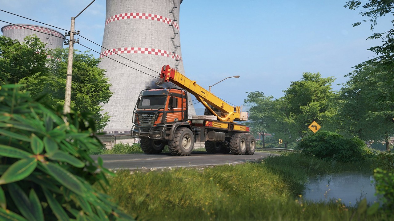 W 12. sezonie SnowRunnera zbudujemy elektrownię jądrową; nadchodzi DLC Public Energy, źródło grafiki: Saber Interactive..