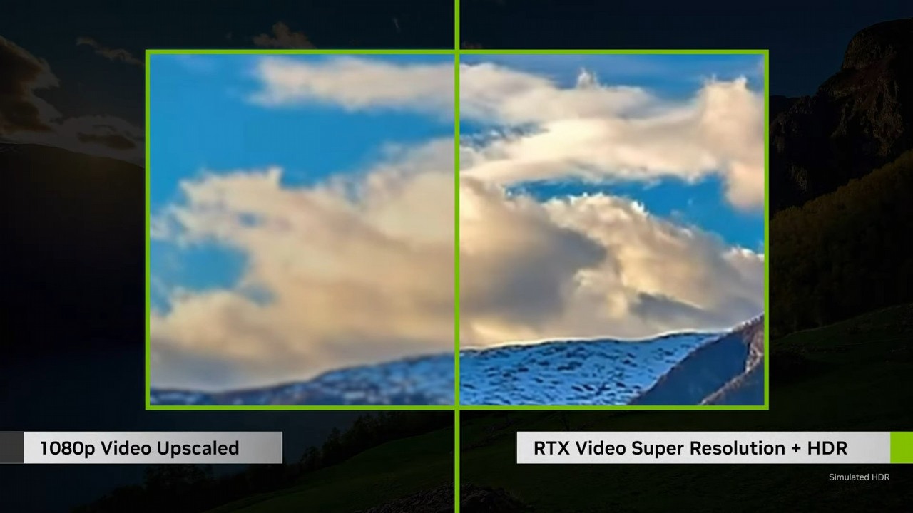 Nvidia RTX Video poprawi starsze i niewyraźne filmy na YouTubie. O ile masz odpowiedni sprzęt, źródło grafiki: Nvidia.