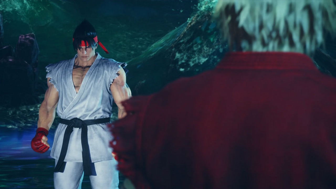 John Wick, Goku i Scorpion jako wojownicy w Tekken 8. Gracze kreatywnie wykorzystują edytor postaci, źródło grafiki: Reddit / Ryu z serii Street Fighter w Tekkenie 8..