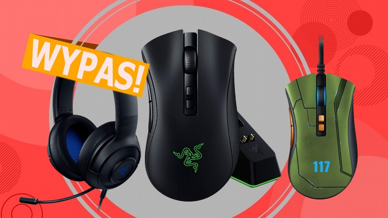Ta myszka dla graczy dawno nie była tak tania. Akcesoria Razer w promocji, źródło grafiki: Razer; materiały promocyjne.