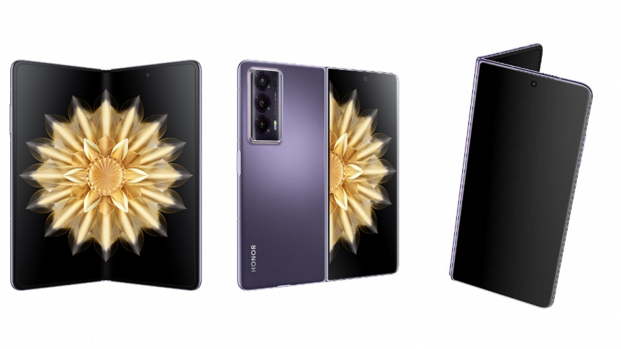 Najcieńszy składany telefon Honor Magic V2 trafił do Europy, źródło grafiki: HONOR.