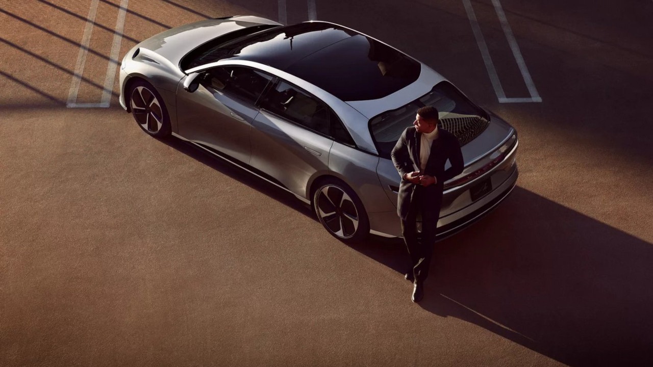 Tymi elektrykami pojedziesz najdalej. Oto lista najpopularniejszych modeli z najdalszym zasięgiem, źródło grafiki: Lucid Motors.