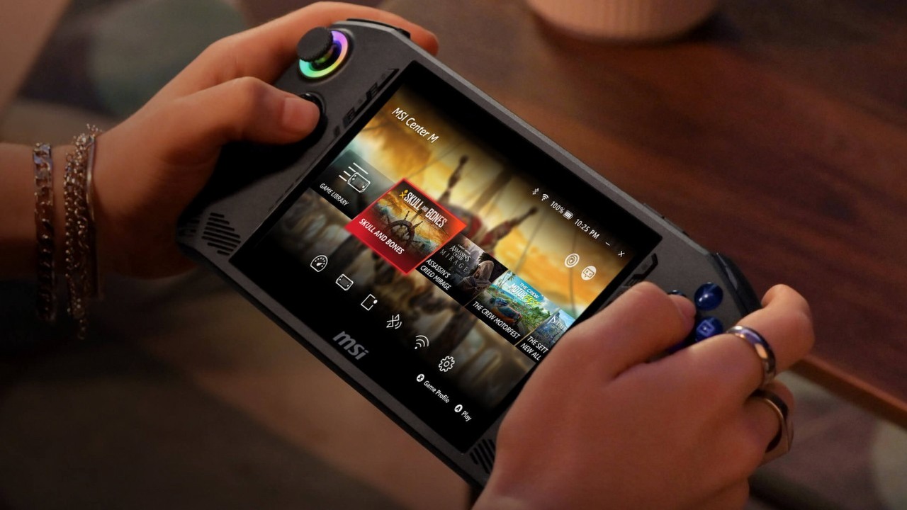 Ceny MSI Claw potwierdzone, premiera handhelda z procesorem Intela coraz bliżej, źródło grafiki: MSI.