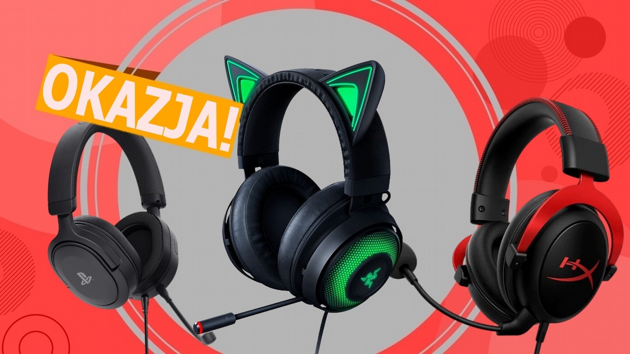 Słuchawki w zawrotnych promocjach! Karnawał Rabatów w Euro, źródło grafiki: Trust / Razer / HyperX.