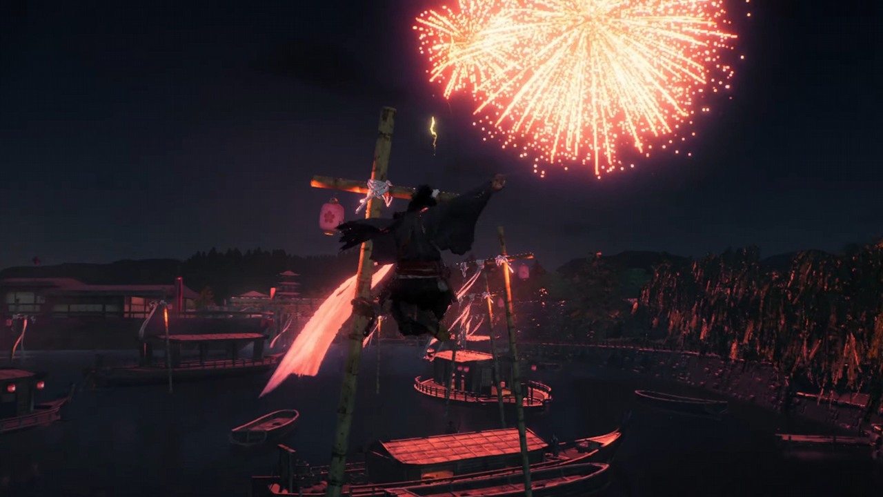 Gameplay z Rise of the Ronin na PS5, miksu Ghost of Tsushima, Sekiro i NioH, źródło grafiki: Team Ninja..