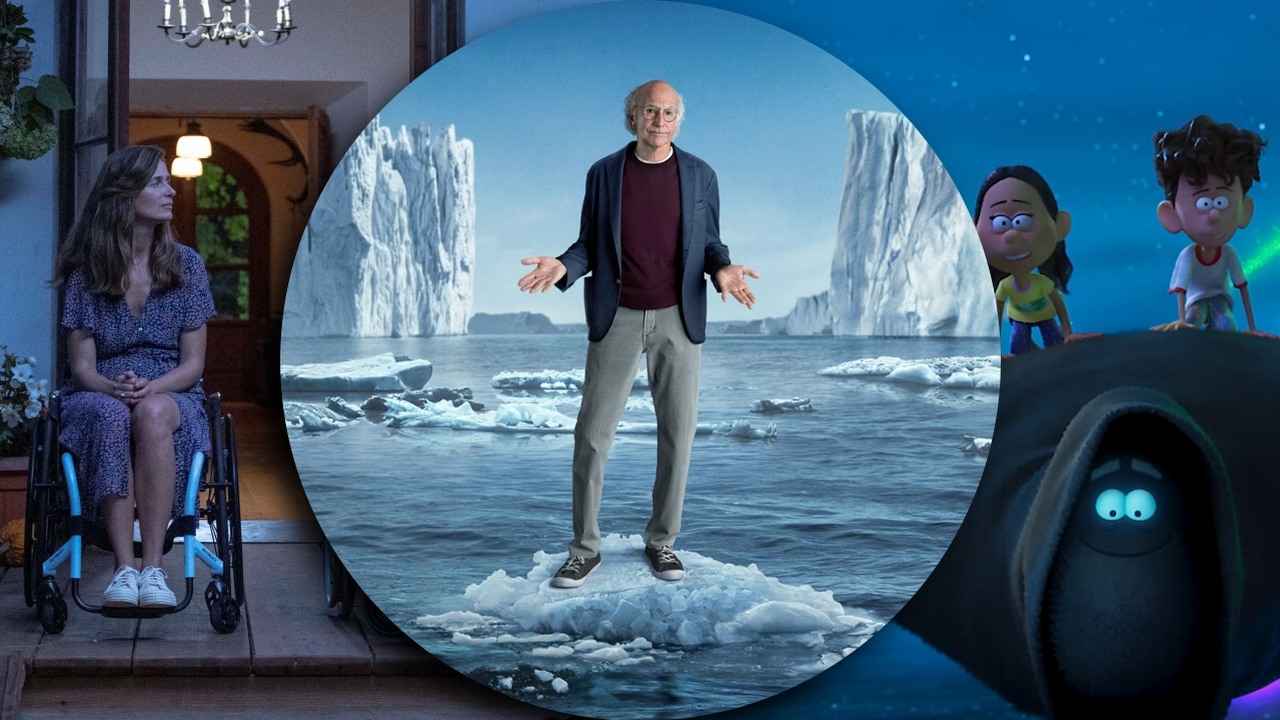 Co obejrzeć na Netflix, HBO Max i Disney Plus w weekend 2-4 lutego 2024 roku, źródło grafiki: Skołowani, Jan Macierewicz, ATM Grupa S.A., 2023 / Pohamuj entuzjazm, Larry David, HBO, 2000 / Orion i Ciemność, Sean Charmatz, DreamWorks Animation, 2024.