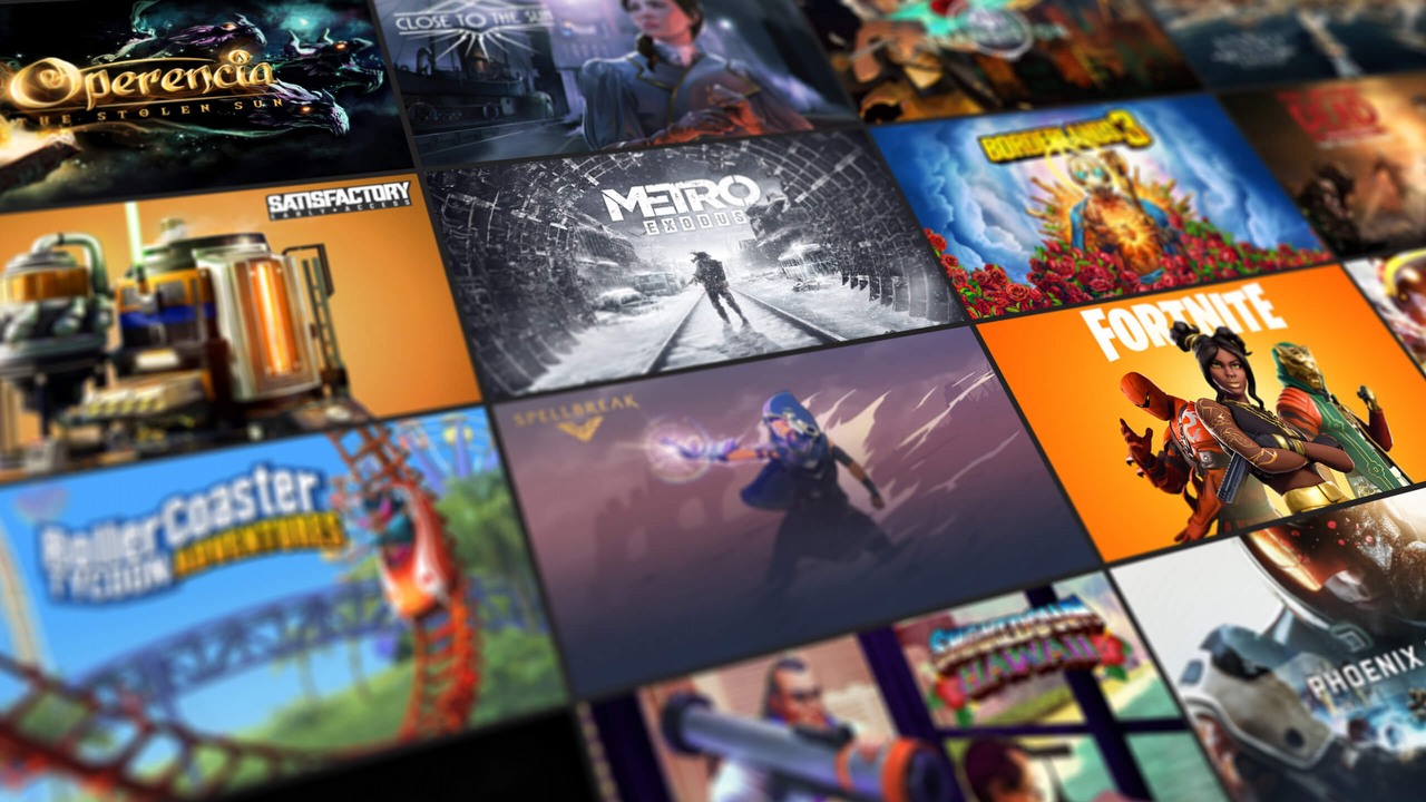 Wartość gier rozdanych za darmo w Epic Games Store przyprawia o zawrót głowy, źródło grafiki: Epic Games.