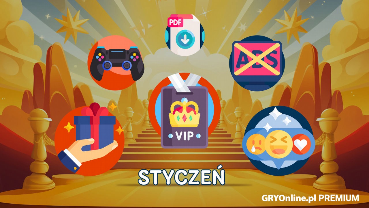 Premium GRYOnline.pl w styczniu - podsumowanie nowości dla wspierających nasz portal.