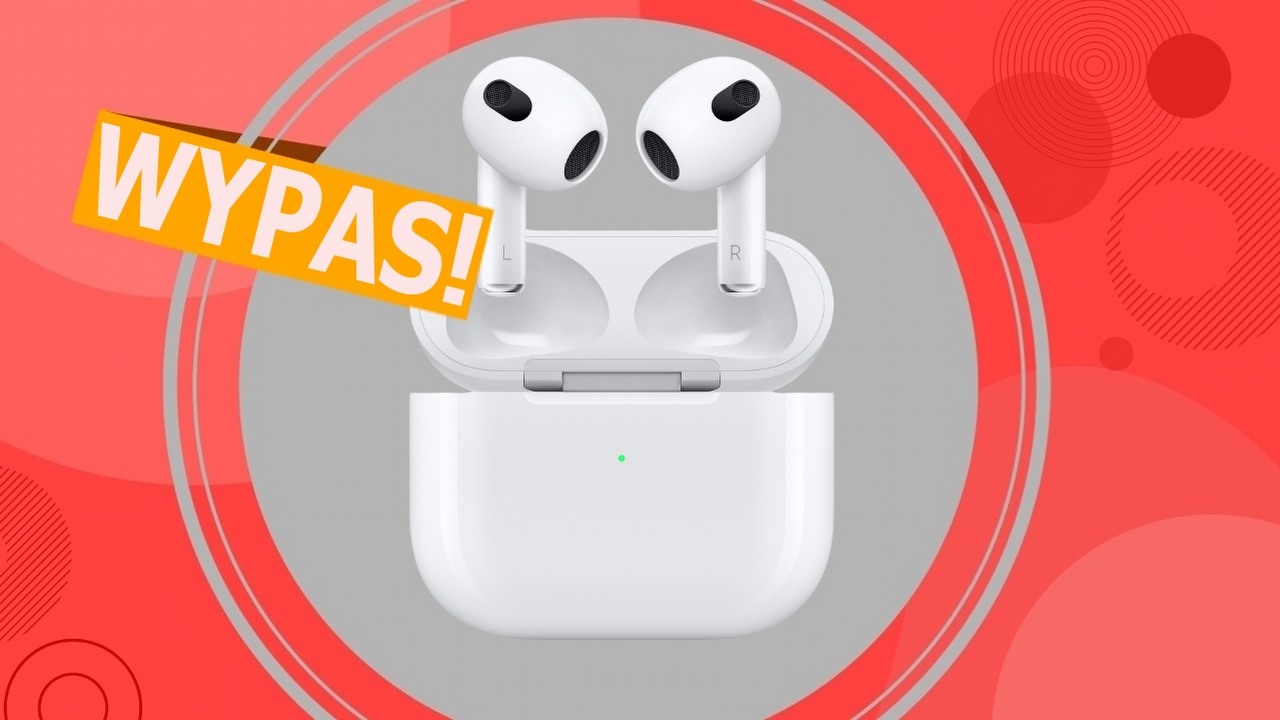 AirPods 3 w fenomenalnej promocji. Słuchawki Apple w niskiej cenie na Allegro Days, źródło grafiki: Apple.