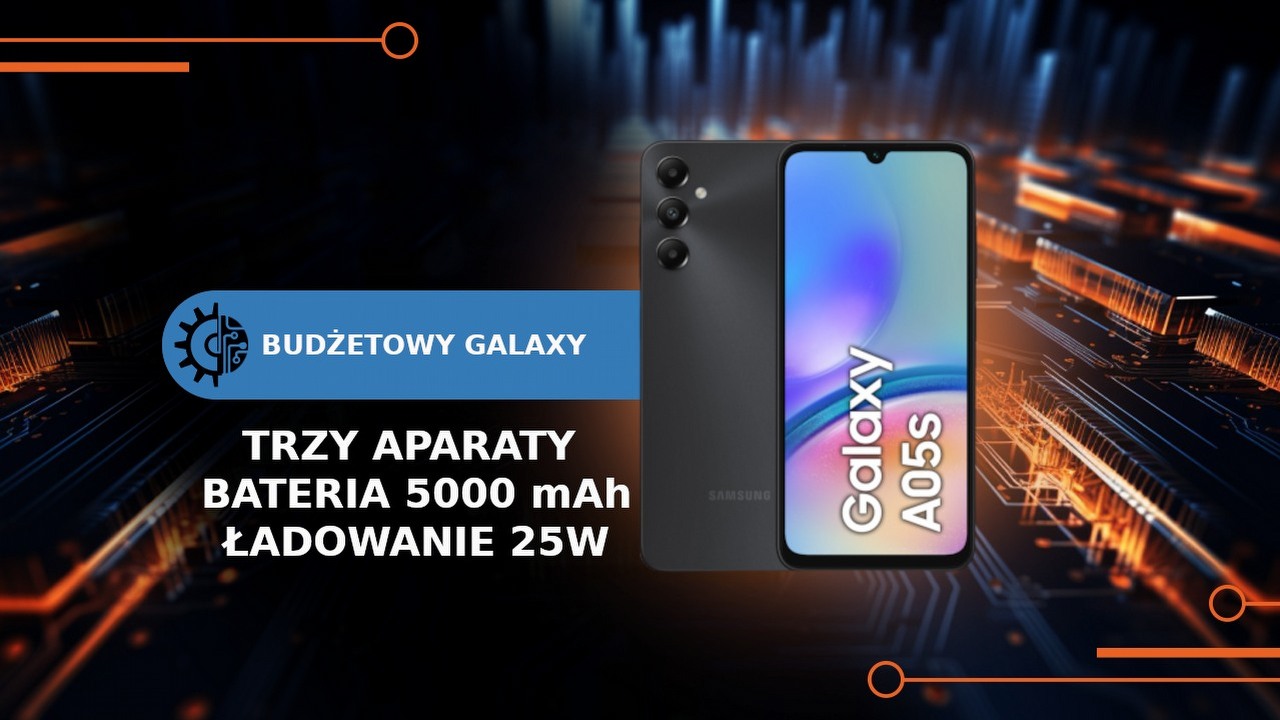 Samsung Galaxy A05s - sprawdzamy, co oferuje najnowszy budżetowiec koreańskiego producenta.