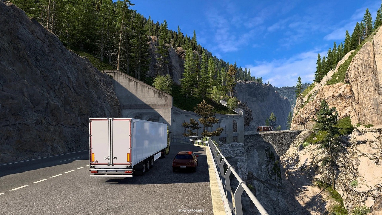 Twórcy ETS 2 raz jeszcze chwalą się odświeżoną Szwajcarią. Zobacz nowy zwiastun.