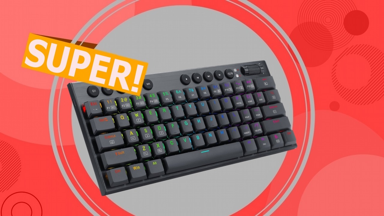 Ta klawiatura mechaniczna Redragon jest teraz w niskiej cenie. Promocja w Media Expert, źródło grafiki: Redragon; materiały promocyjne.