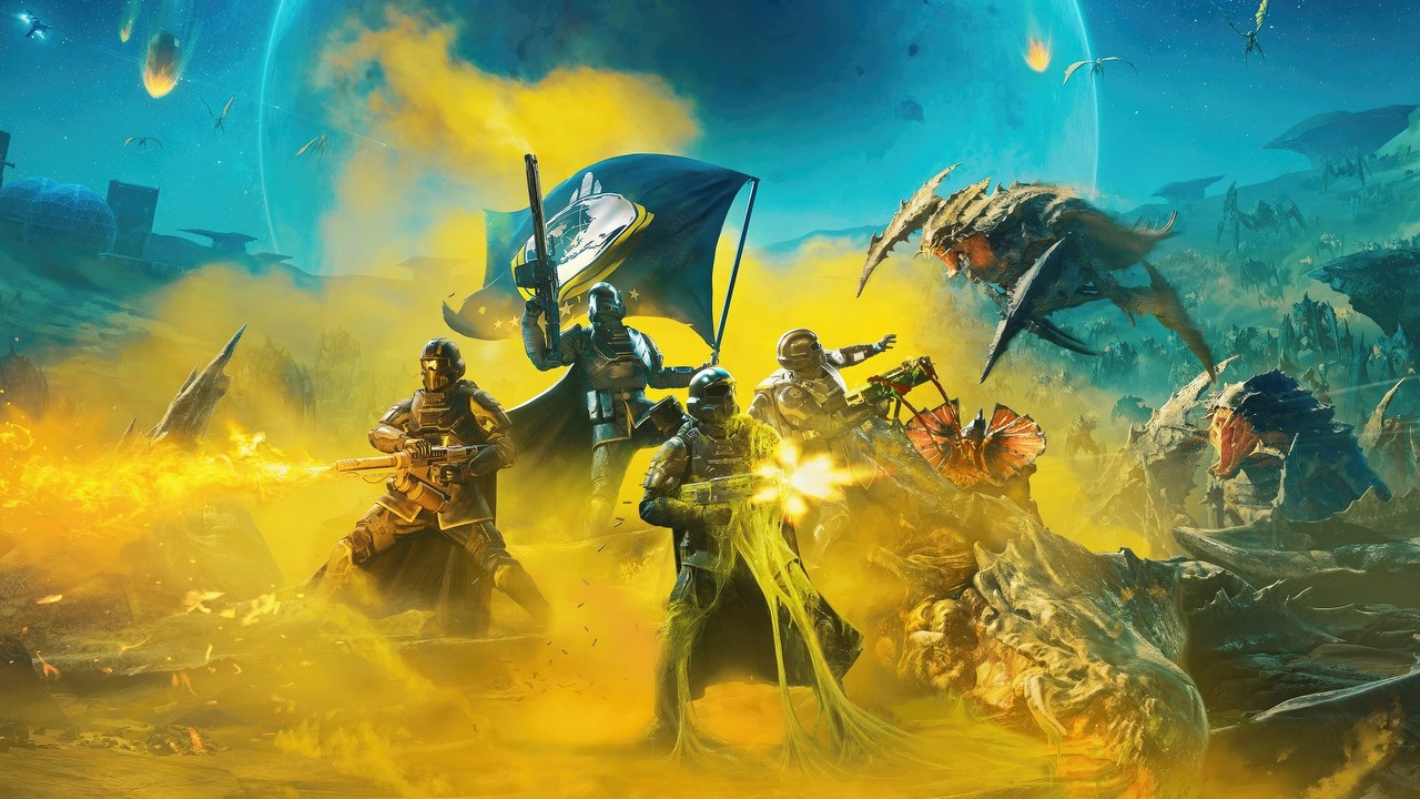 Helldivers 2 jest już najpopularniejszą grą Sony na Steam, mimo problemów na premierę, źródło grafiki: Sony Interactive Entertainment.