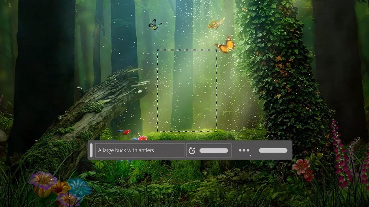 Jak działa Wypełnienie generatywne Adobe Photoshop?, źródło grafiki: Adobe.