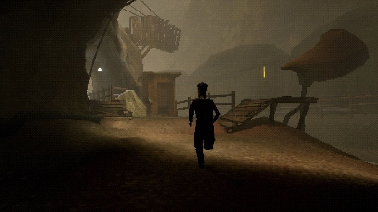 W mrocznej, klimatycznej grze Threshold uratujemy świat za pomocą wiadra. To dzieło współtwórcy Dishonored i Deathloop, źródło grafiki: Steam..