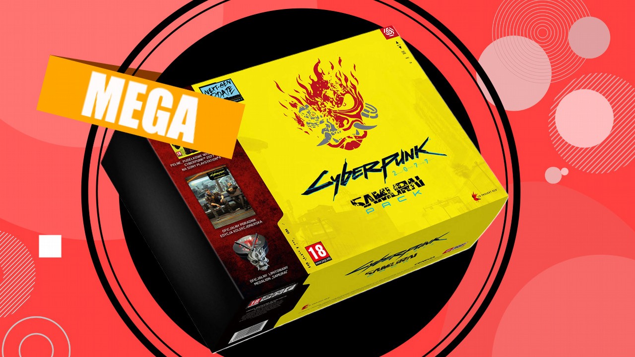 Cyberpunk z gadżetami w niskiej cenie! Gratka dla kolekcjonerów w mega promocji, źródło grafiki: CENEGA.