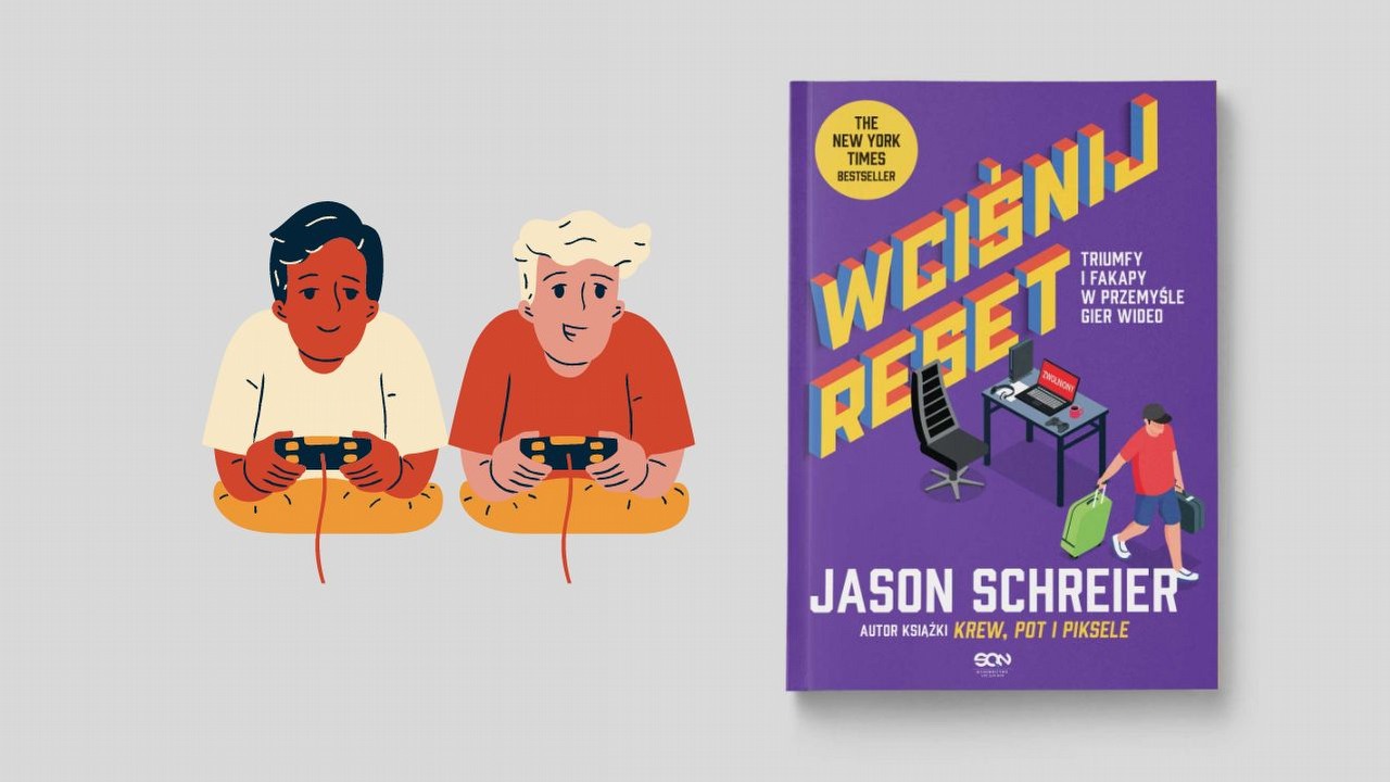 Dzień Gier Wideo - świętuj z książkami o branży!, źródło grafiki: SQN.