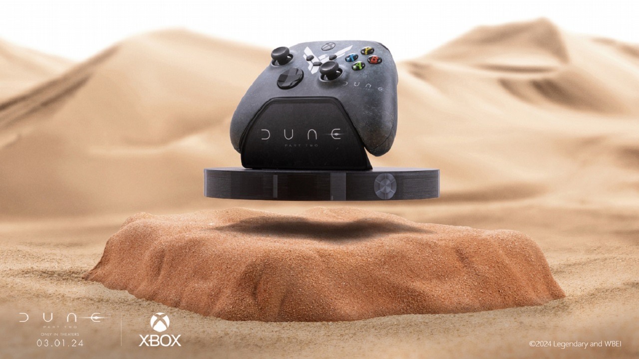 Microsoft prezentuje unoszący się w powietrzu kontroler do Xboxa; ten niezwykły gadżet nie trafi jednak do sprzedaży, źródło grafiki: X/Xbox.