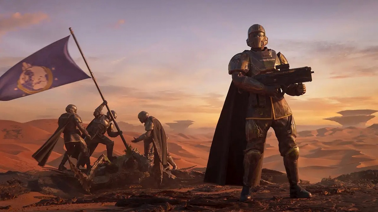 Helldivers 2 pobiło rekord Starfielda i GTA 5 na Steam. Po przytłaczającym sukcesie gry twórcy potrzebują nowej „mapy drogowej”, źródło grafiki: Sony Interactive Entertainment..