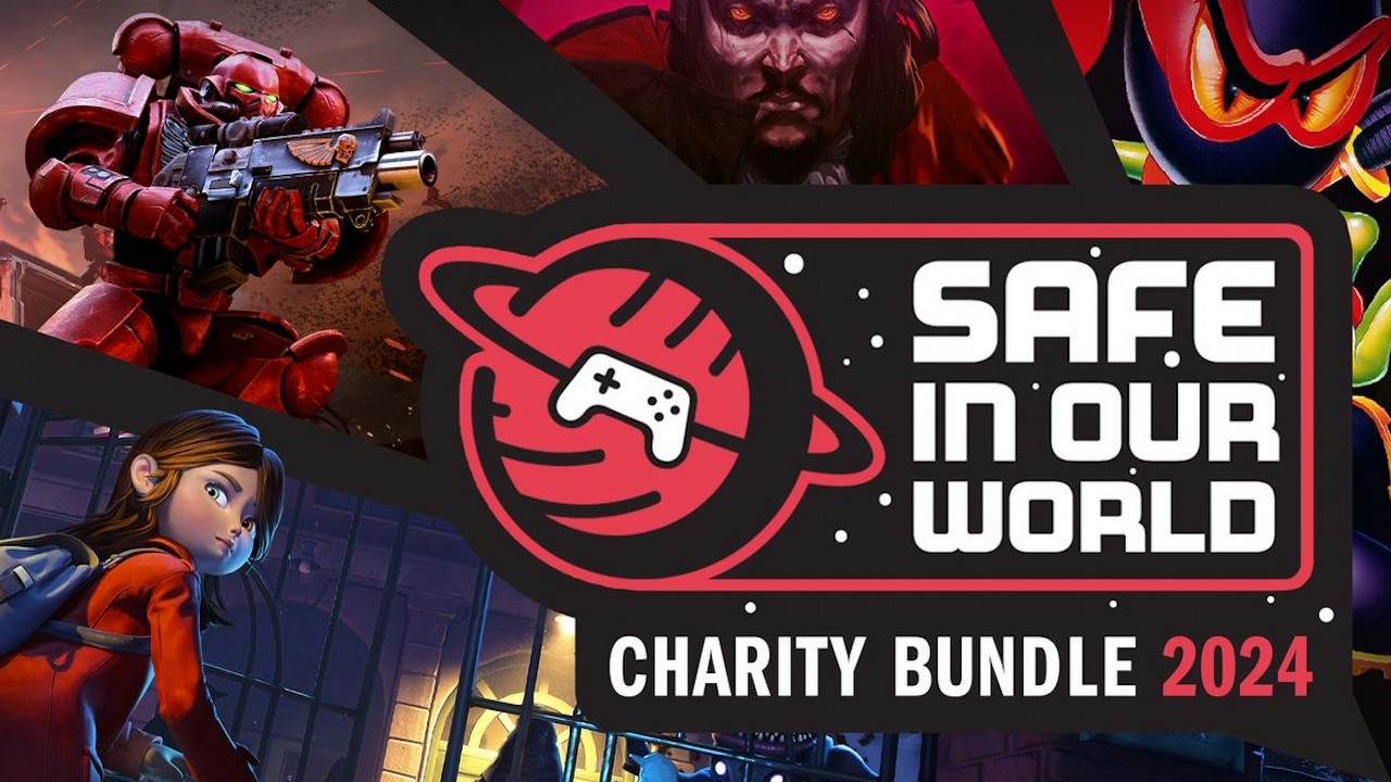 26 gier na Steam za ok. 65 zł, w tym Warhammer 40,000: Battlesector, Vampire Survivors i Kangurek Kao. Ta paczka to nie lada okazja, źródło grafiki: Fanatical..