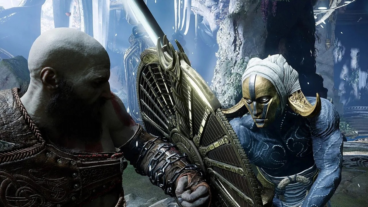 Sony straciło 10 miliardów dolarów wartości na akcjach, źródło grafiki: God of War: Ragnarok / Sony Santa Monica / Sony Interactive Entertainment..