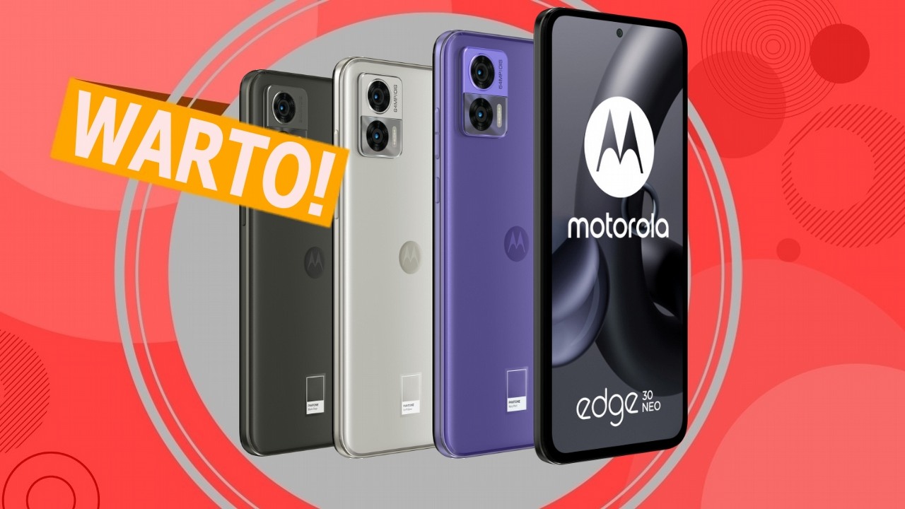Ten Smartfon jest w naprawdę niskiej cenie. Motorola w promocji w Media Expert, źródło grafiki: Motorola; materiały promocyjne.
