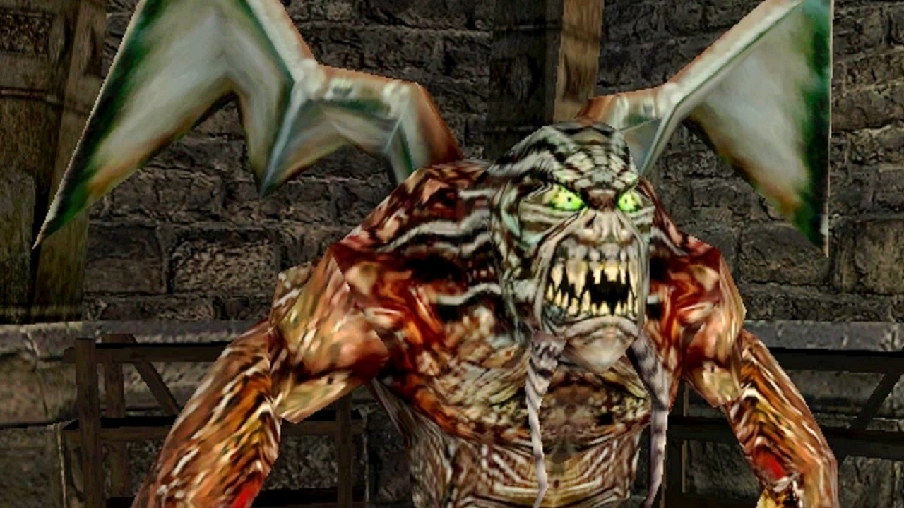 Ognisty demon z Gothic Remake przypomina diabła z piekła rodem. Xardas będzie miał nie lada stróża, źródło grafiki: THQ Nordic..
