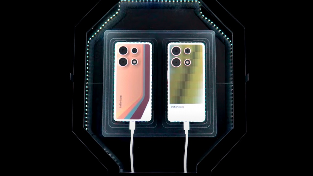 Infinix ma pomysł jak upiększyć tylną obudowę smartfonów, źródło grafiki: Infinix.