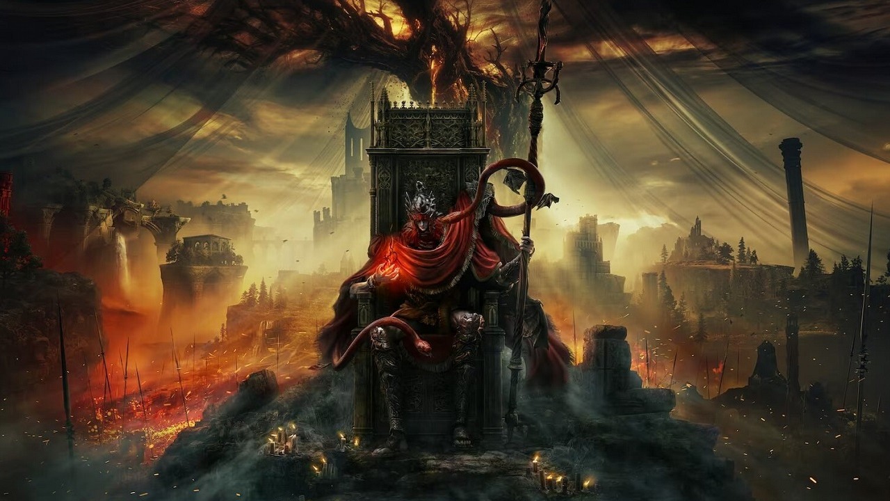 „Jeśli mi pozwolą, chciałbym spróbować”. Reżyser Elden Ring pragnie więcej tak dużych gier. Podstawka może kryć informacje o Shadow of the Erdtree, źródło grafiki: From Software / Bandai Namco Entertainment..