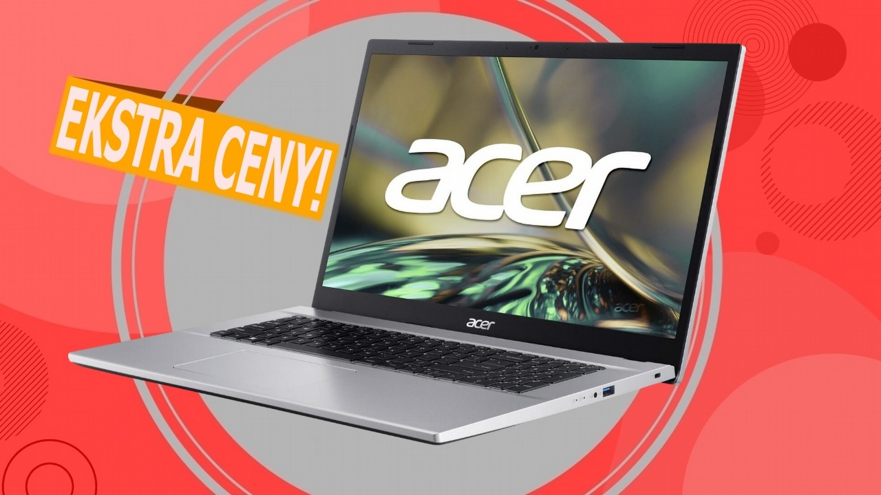 Laptopy idealne do pracy i nauki. Fantastyczna promocja w RTV Euro AGD, źródło grafiki: Acer; materiały promocyjne.