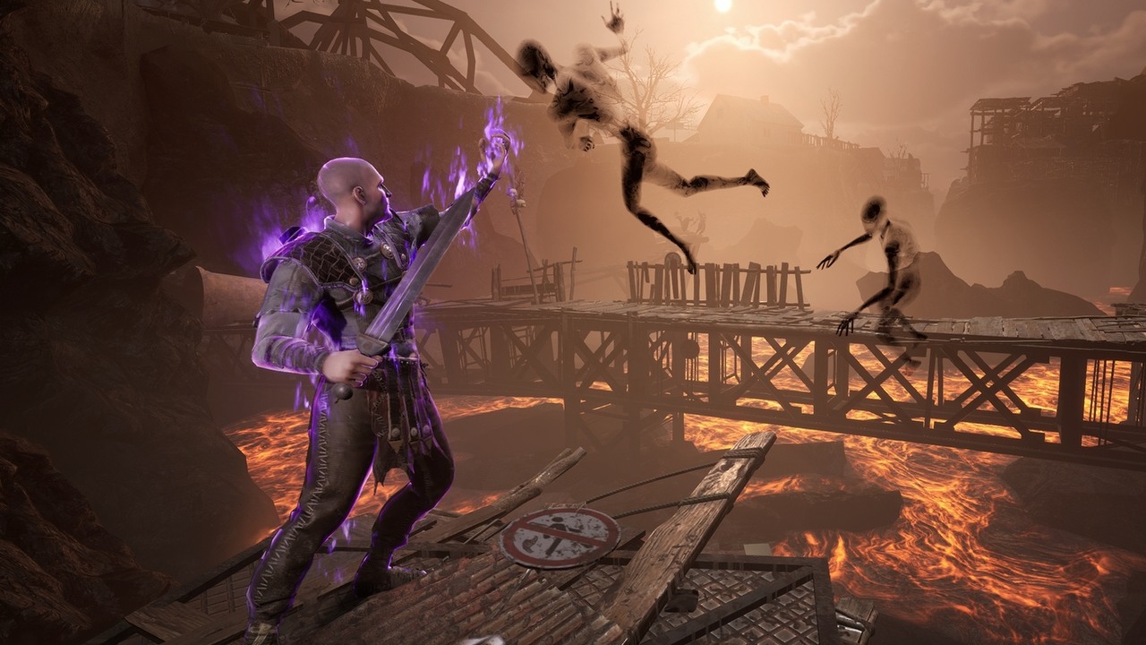 Biblijna Apokalipsa posłużyła jako tło fabularne dla mrocznej gry akcji, w której wcielimy się w komornika, źródło grafiki: Red Square Games / Sylen Studio.