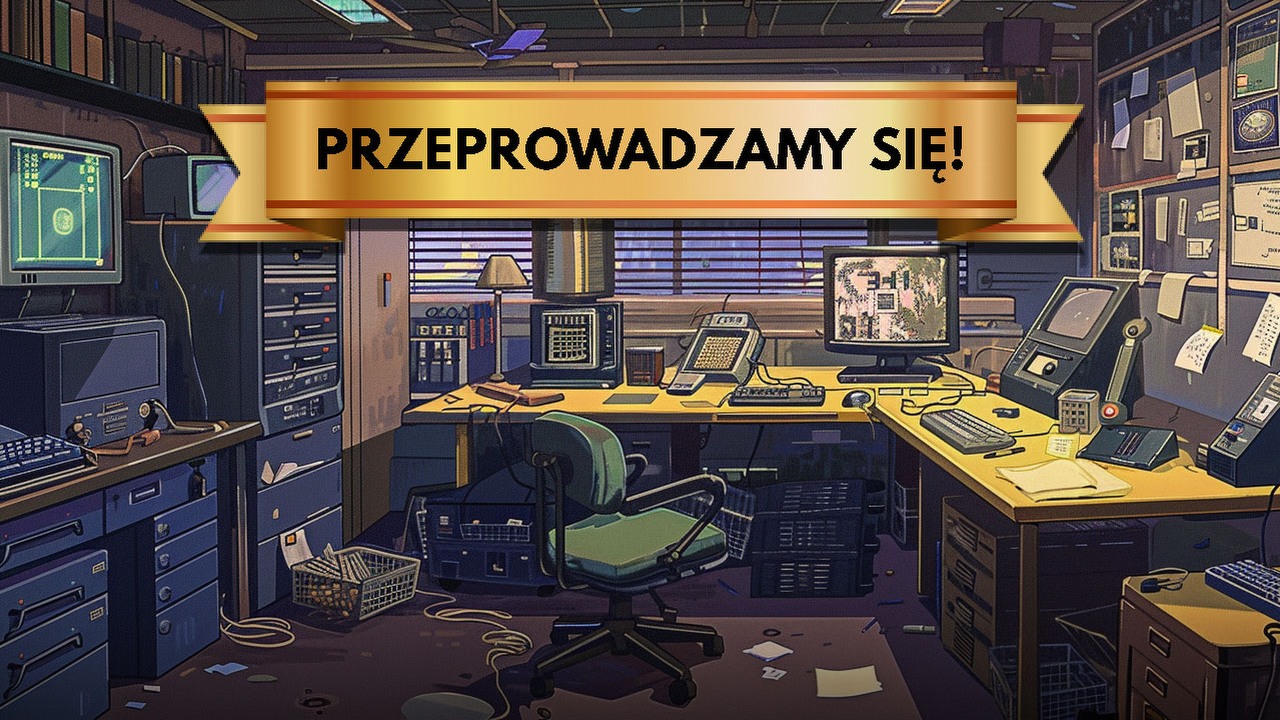 Za chwilę nas tu już nie będzie. Przeprowadzamy się do nowych biur.