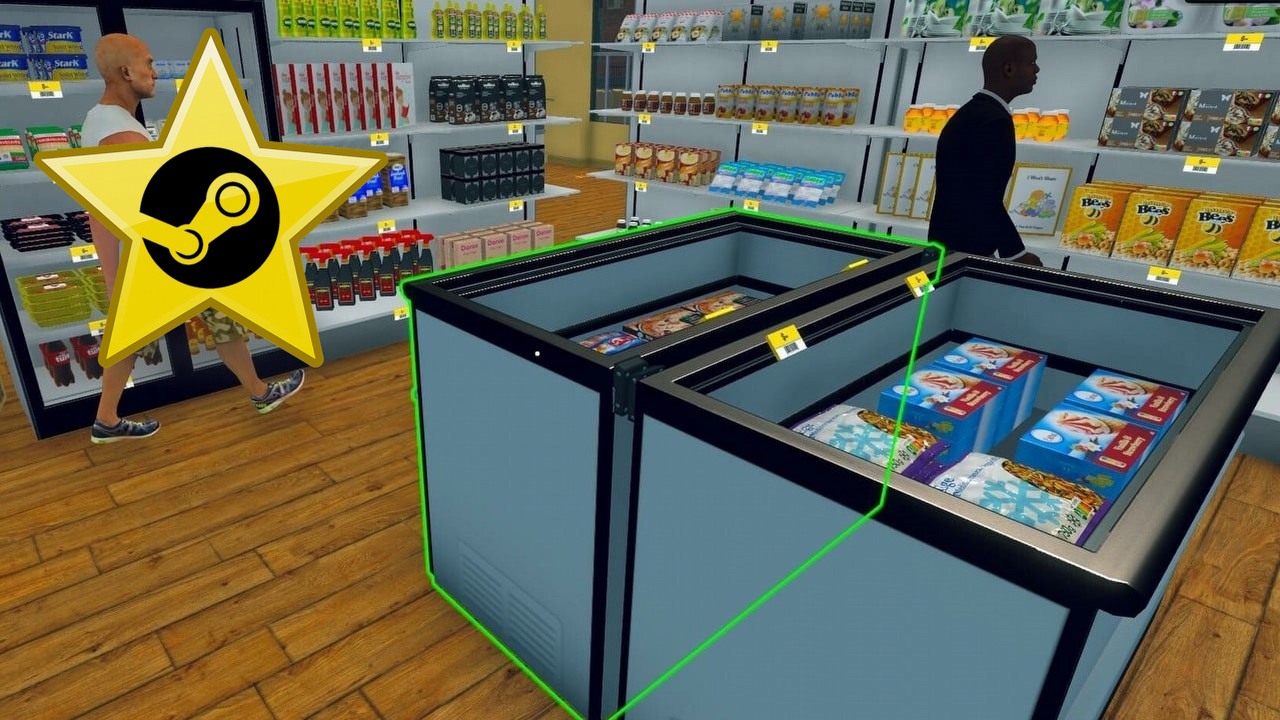 Jednym z największych bestsellerów Steama jest obecnie symulator supermarketu. To gwiazda early accessu, źródło grafiki: Nokta Games..