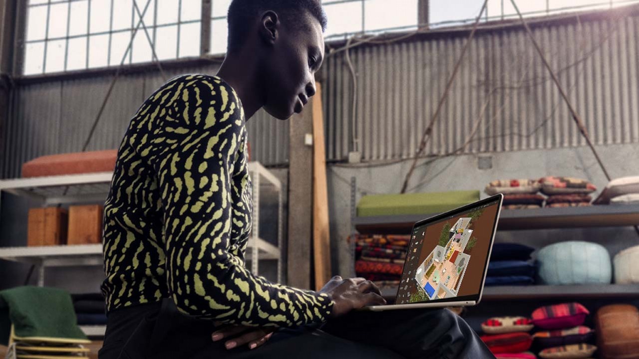 MacBook Air M3 bez rewolucji; pierwszy benchmark wskazuje niewielki wzrost wydajności, źródło grafiki: Apple.
