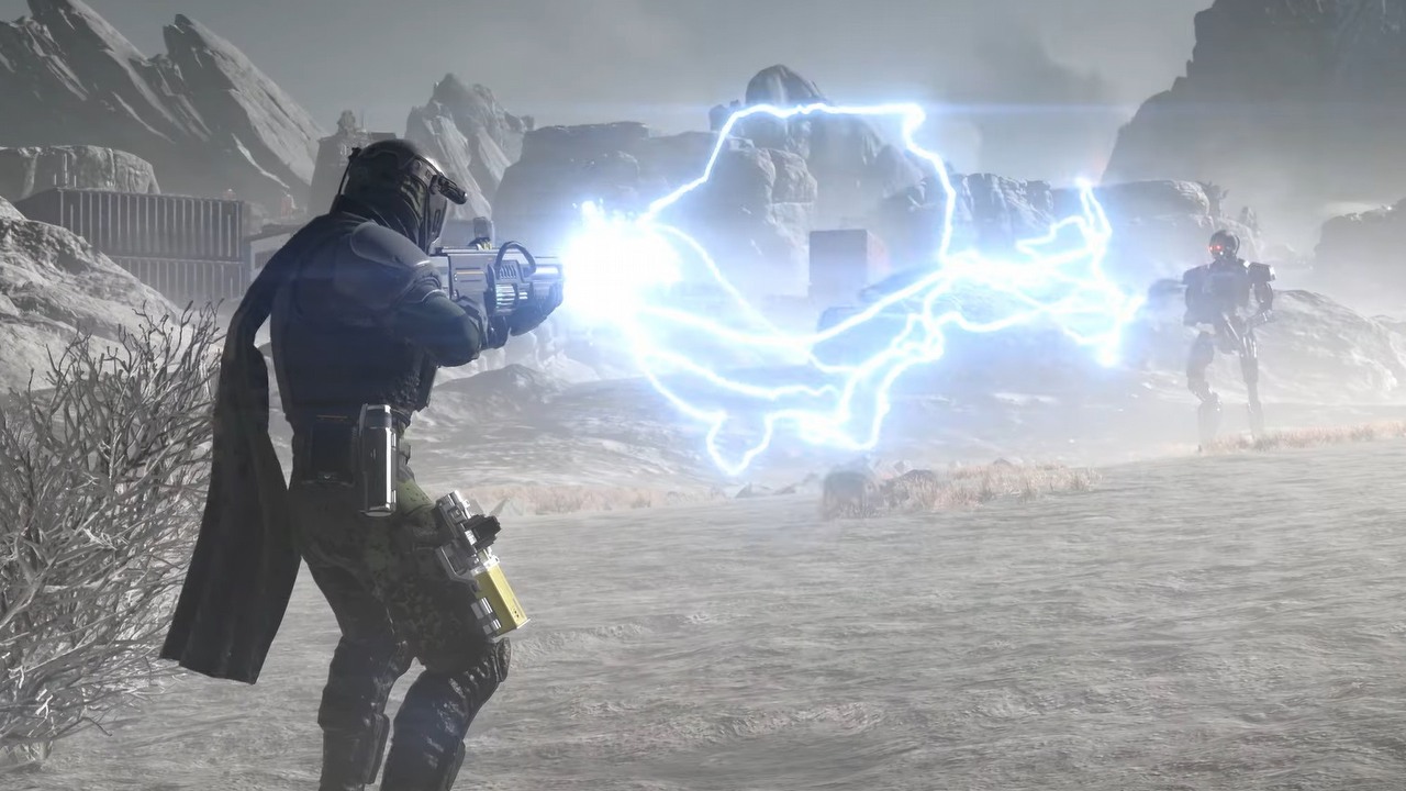 Battle pass w Helldivers 2 z nowymi przedmiotami do odblokowania. Dzięki graczom produkcja mechów rusza pełną parą, źródło grafiki: Arrowhead Game Studios.