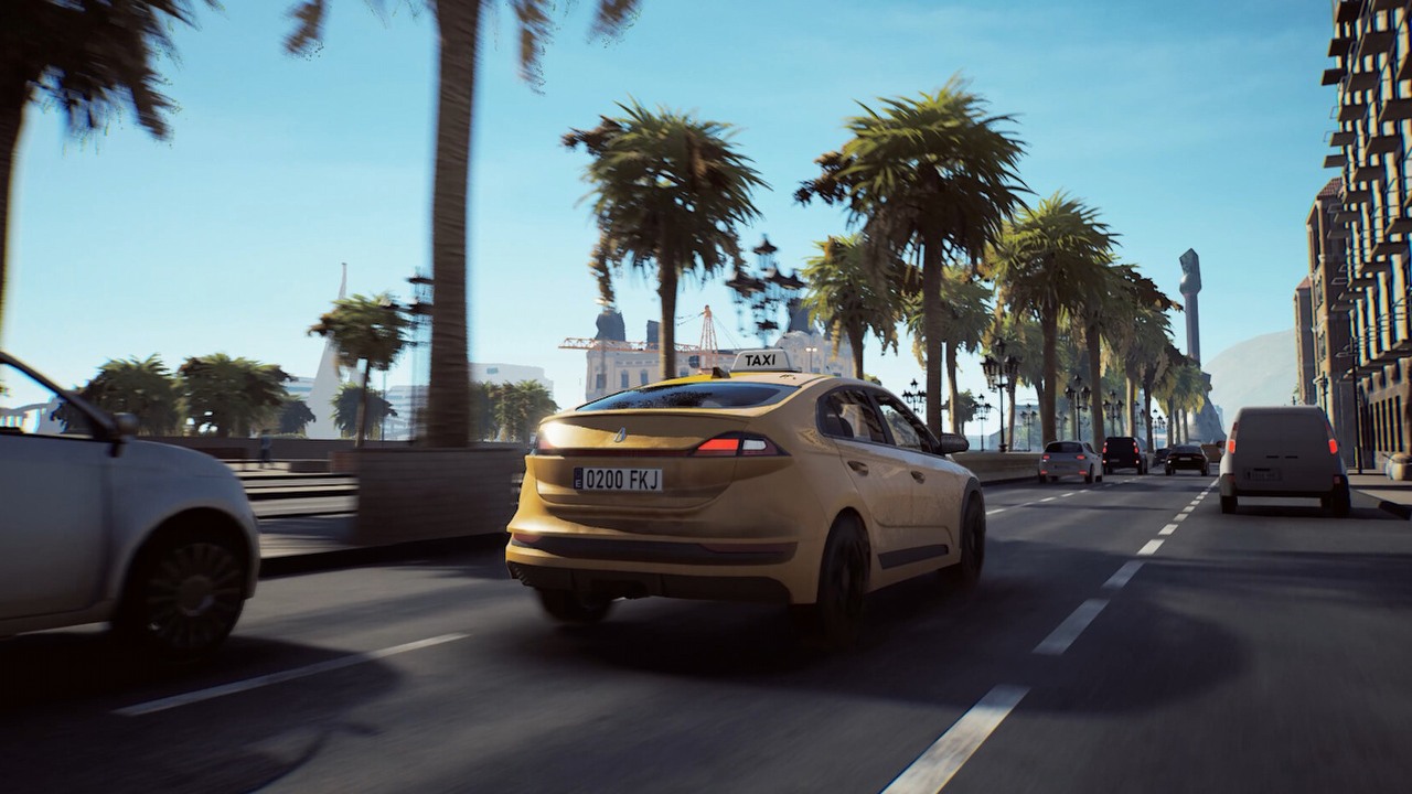 Potężna liczba bugów spowodowała, że nowy polski symulator Taxi Life ma „w większości negatywne” oceny na Steam, źródło grafiki: Simeract / Nacon..