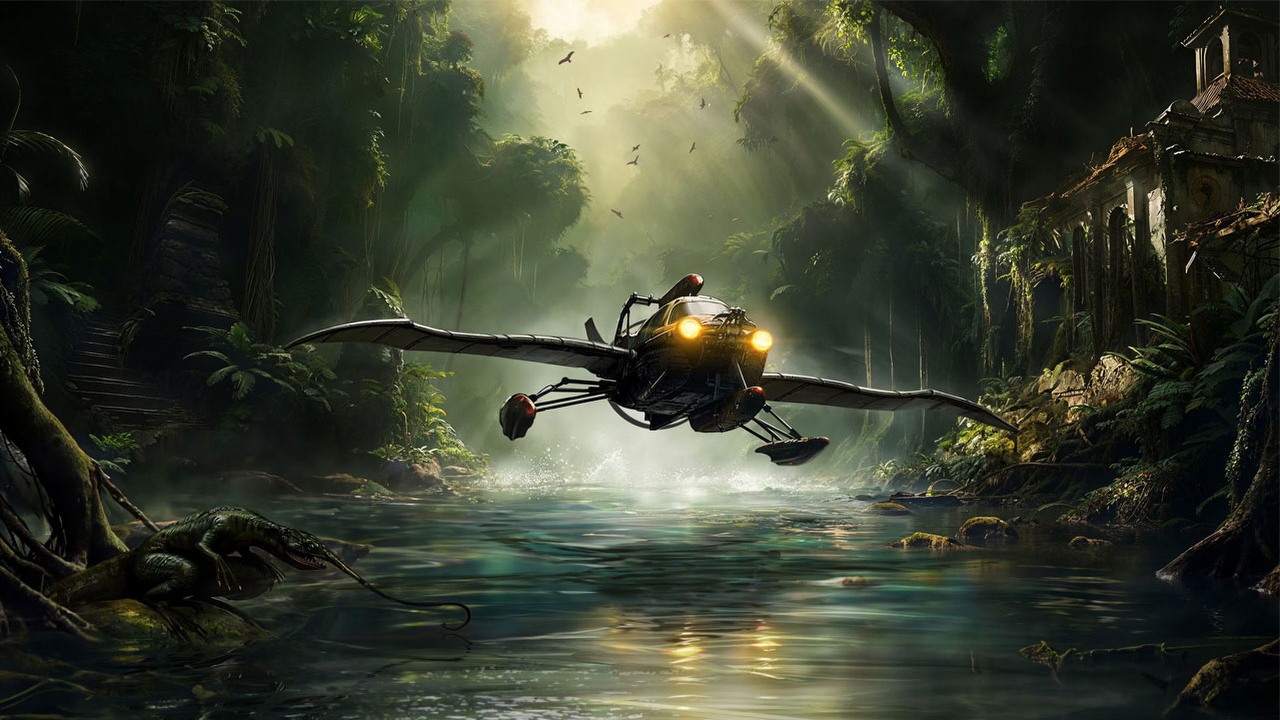 25 lat temu na PC zadebiutowała znakomita gra a la Myst. Wkrótce Amerzone doczeka się kompleksowego remake'u, źródło grafiki: Microids.