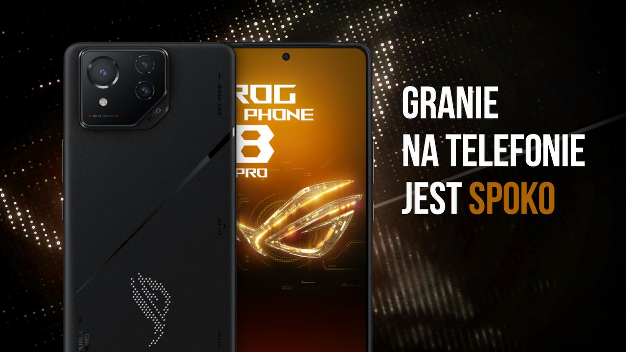 Ta bestia przekonała mnie do grania na smartfonie. Test ASUS ROG Phone 8 Pro Edition.