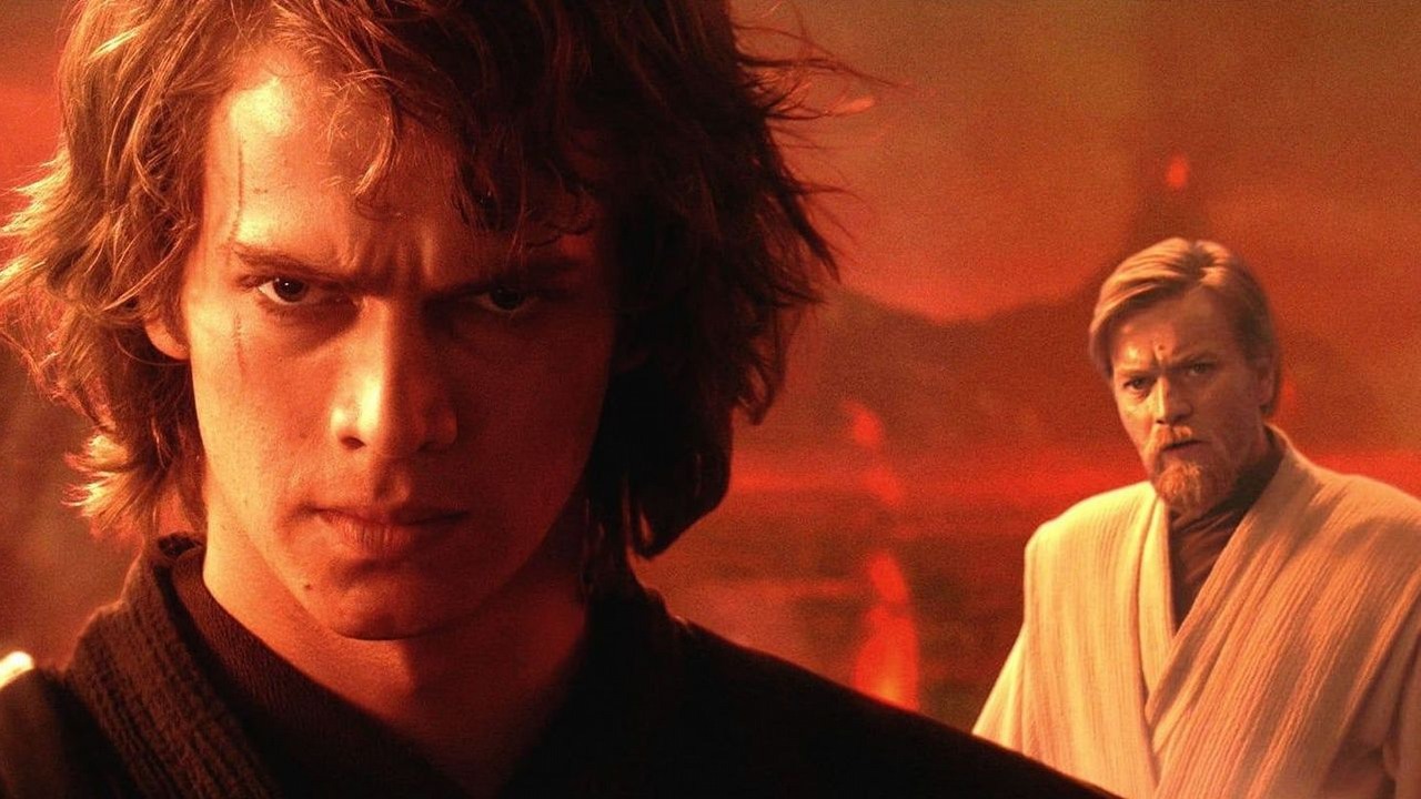 Po 20 latach od premiery Zemsty Sithów fan Star Wars znalazł ten zaskakujący błąd. W kultowej scenie na Mustafarze był ktoś jeszcze, źródło grafiki: Zemsta Sithów, George Lucas, Lucasfilm, 2005.