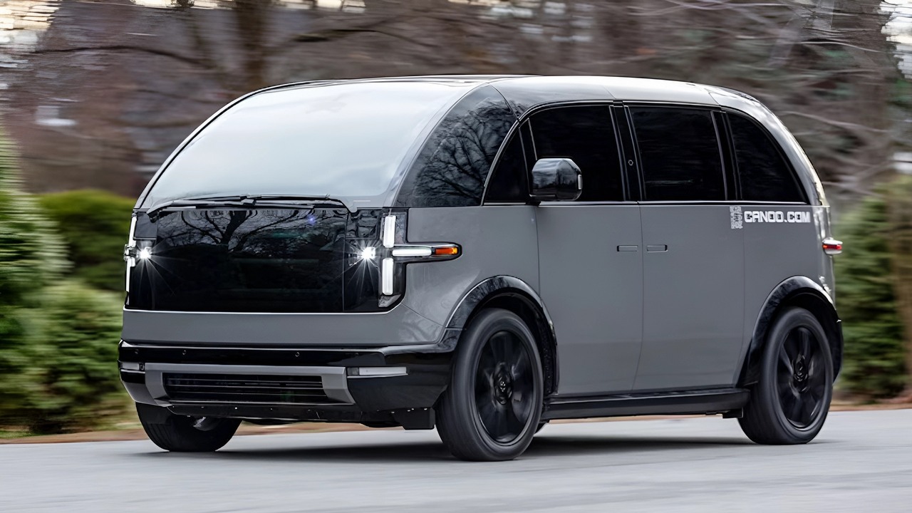 Tak miał wyglądać Apple Car. Firma stawiała na minimalizm i wygodę pasażera, źródło grafiki: Canoo.
