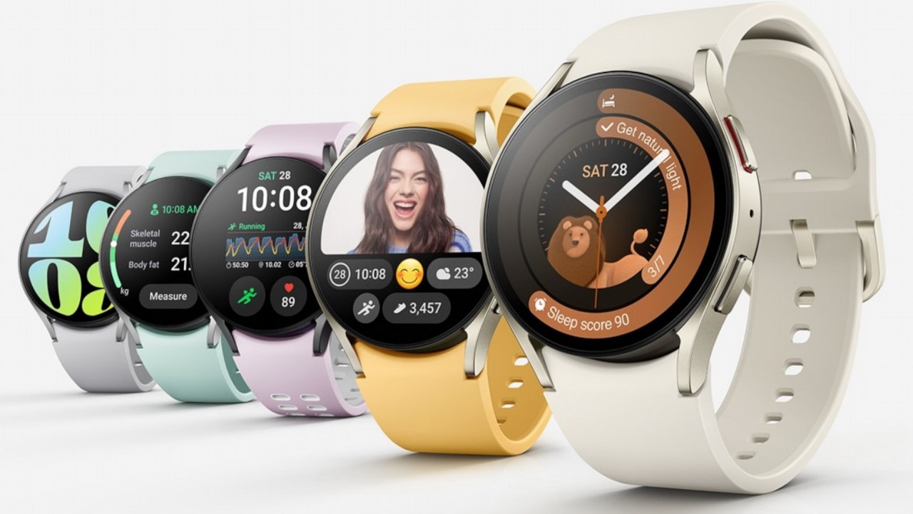 Samsung może wypuścić na rynek kwadratowy zegarek Galaxy Watch, źródło grafiki: Samsung.