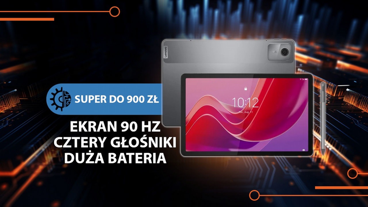 To prawdopodobnie najlepszy tablet do 900 zł, ma nawet rysik w zestawie.