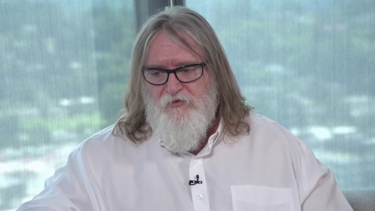 „Oszalałeś, bracie?”. Włodarze Steama ze stoickim spokojem odpowiedzieli na wyzwiska ze strony Epic Games, źródło grafiki: Gabe Newell / YouTube (IGN)..