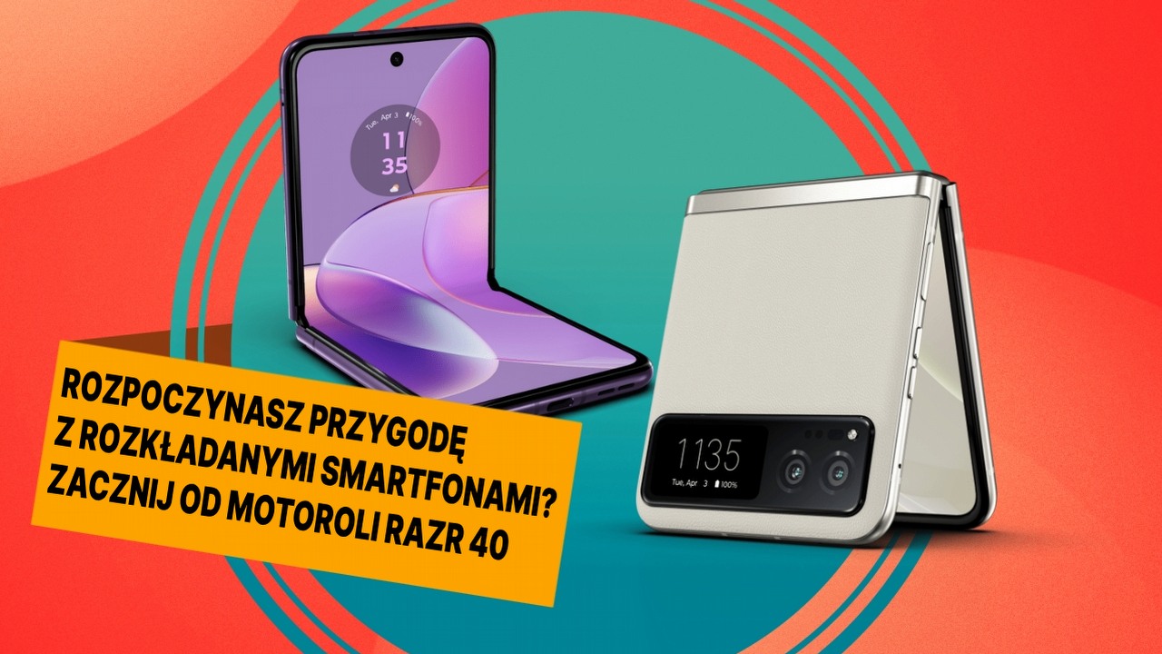 Motorola Razr 40 rozkłada konkurencyjne smartfony na łopatki swoją ceną, źródło grafiki: Motorola; materiały promocyjne.