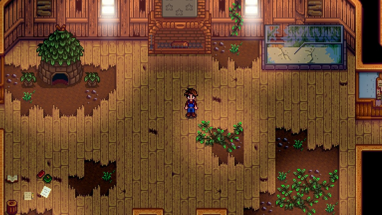 W Stardew Valley 1.6 został dodany niepokojący sekret. Twórca ukarał „podłych” graczy, kreatywnie łamiąc czwartą ścianę, źródło grafiki: ConcernedApe.