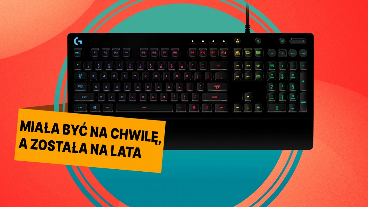 Moja ulubiona klawiatura Logitecha jest teraz w promocji. Ten sprzęt przeżył ze mną wiele, źródło grafiki: Logitech; materiały promocyjne.